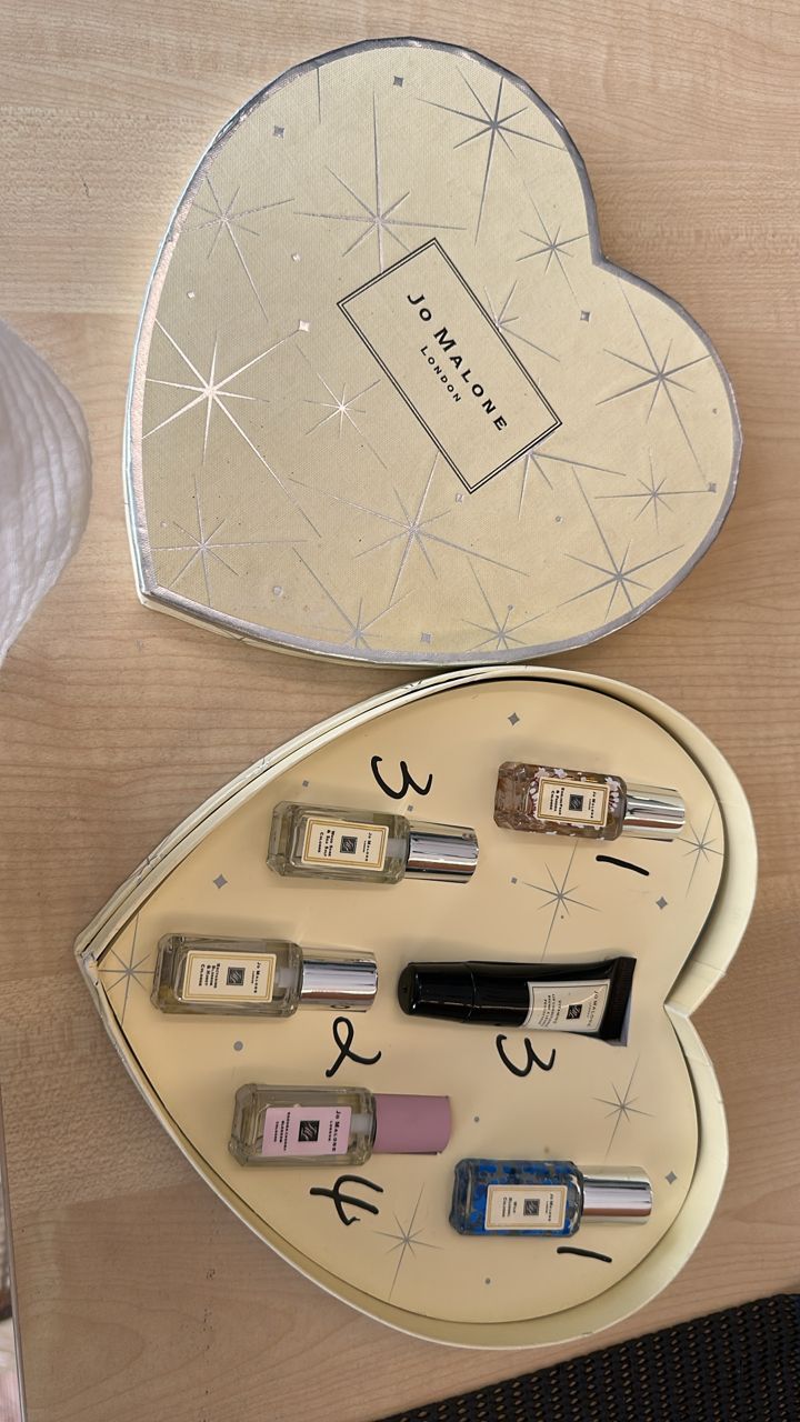 Jo Malone heart set 6in1