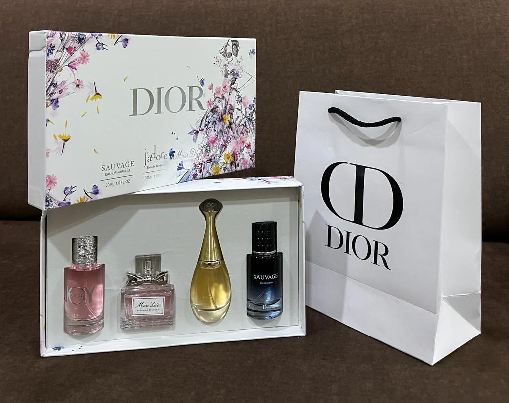 DIOR PERFUME SET 4in1 30ML