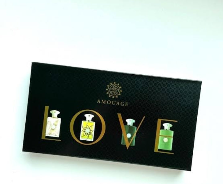 Amouage Love Mini 4 in 1 Perfume【4 in 1】Set of 4 X 30ml Men Gift Set