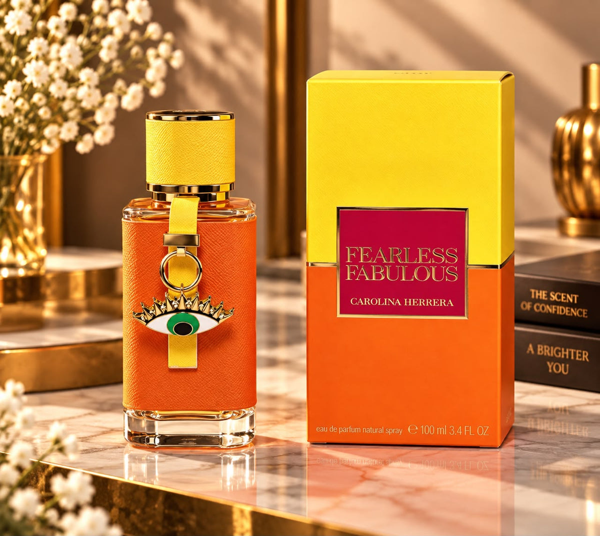 Carolina Herrera. - Yellow 100ml Carolina Herrera Perfume Fearless&Fabulous is fearless