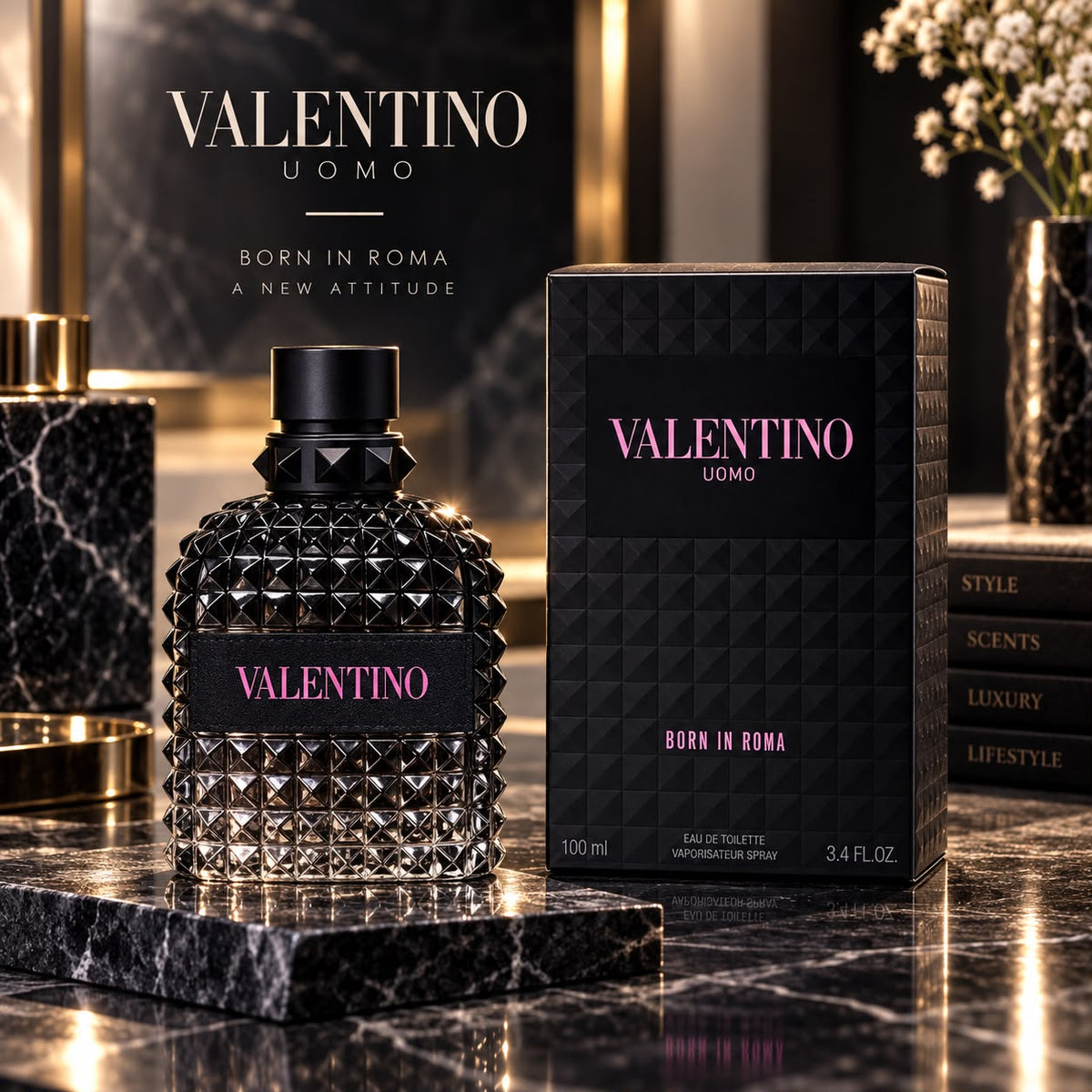 Valentino Roman/Biker Rider Men's Perfume 100ml