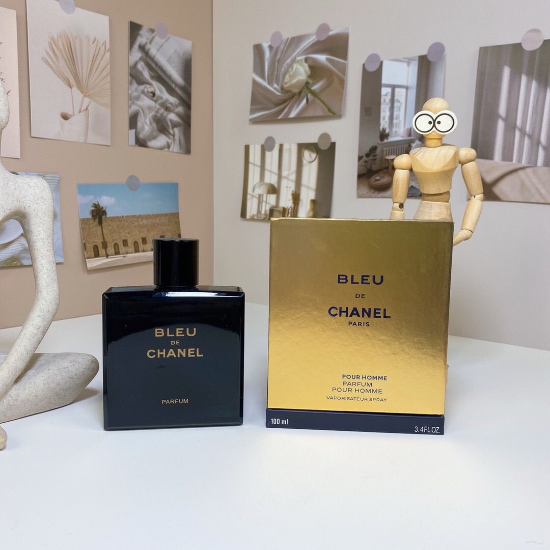 Chanel Wood Box Blue Essence Edition 100ml Chanel Bleu de Chanel