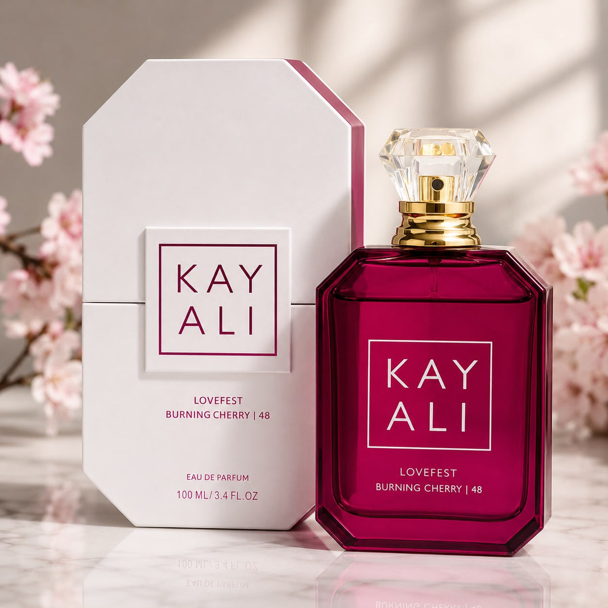 Kayali Lovefest Burning Cherry 48 Eau De Parfum 100ml