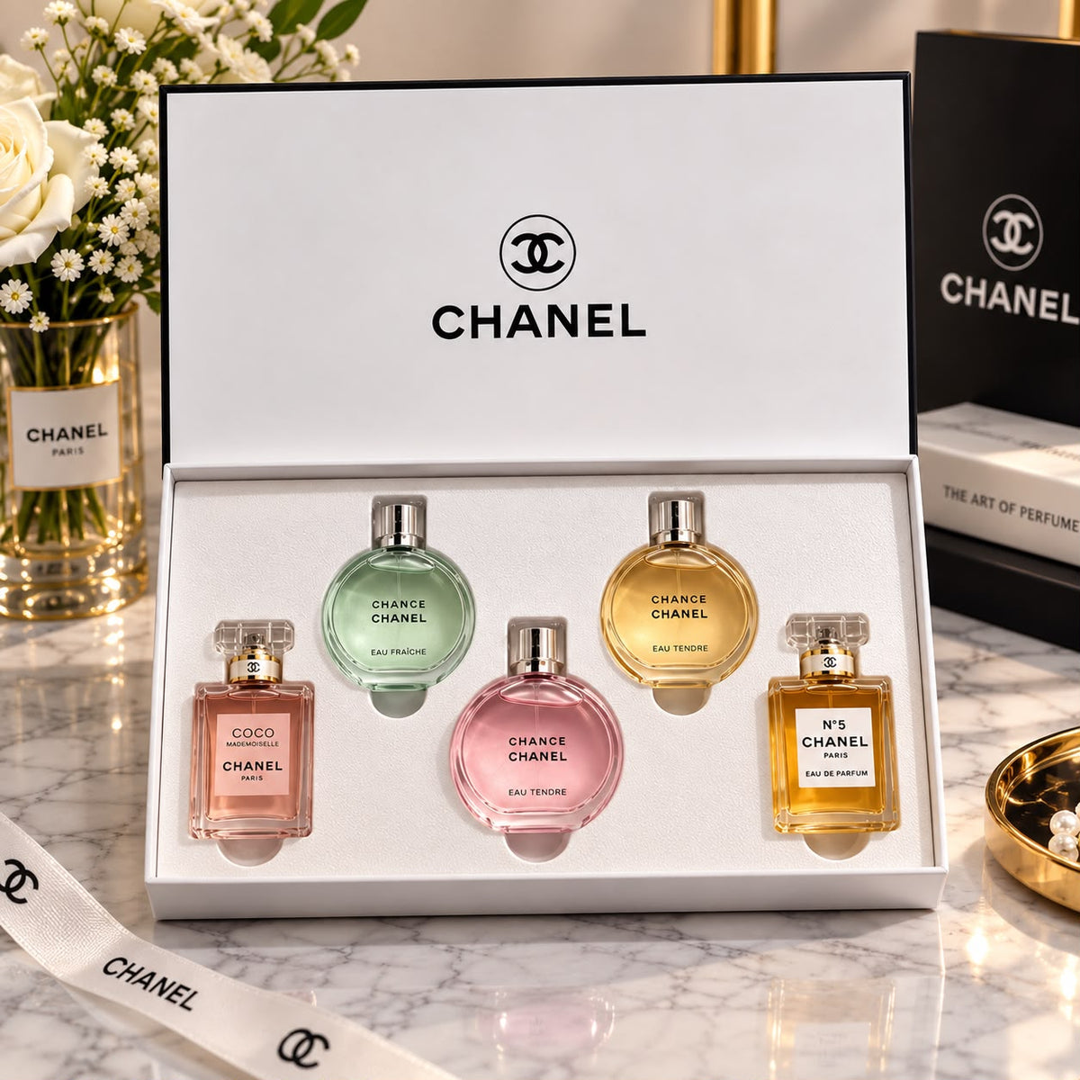 CHANEL 5IN1 GIFT SET 5×20ML