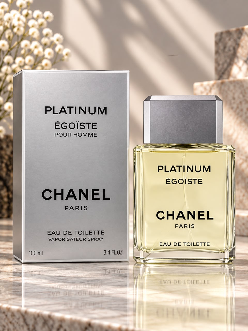 Chanel Platinum Egoiste Pour
Homme Eau De Toilette 100ml