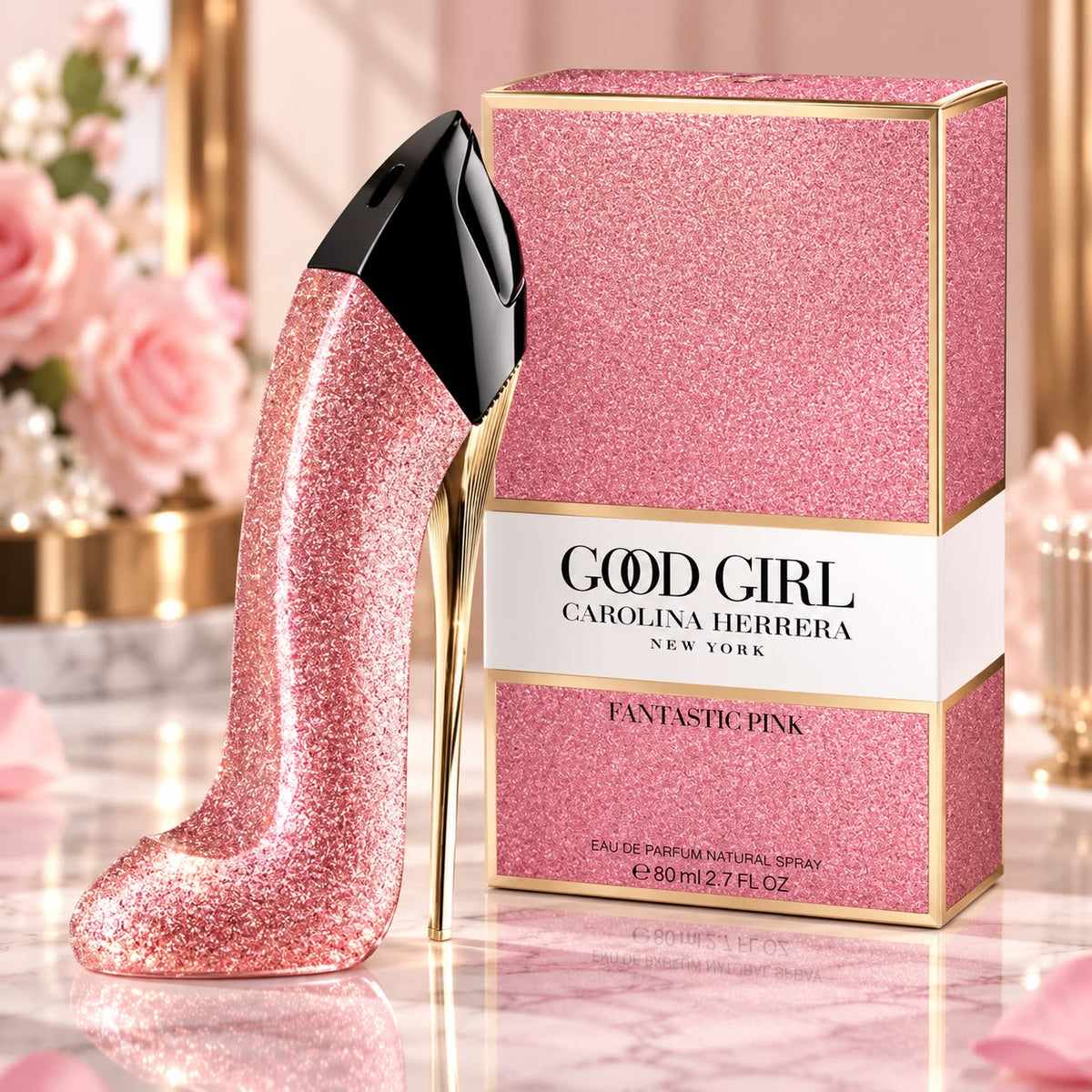 Carolina Herrera Good Girl
Collector Edition PINK Eau De
Parfum 80ml