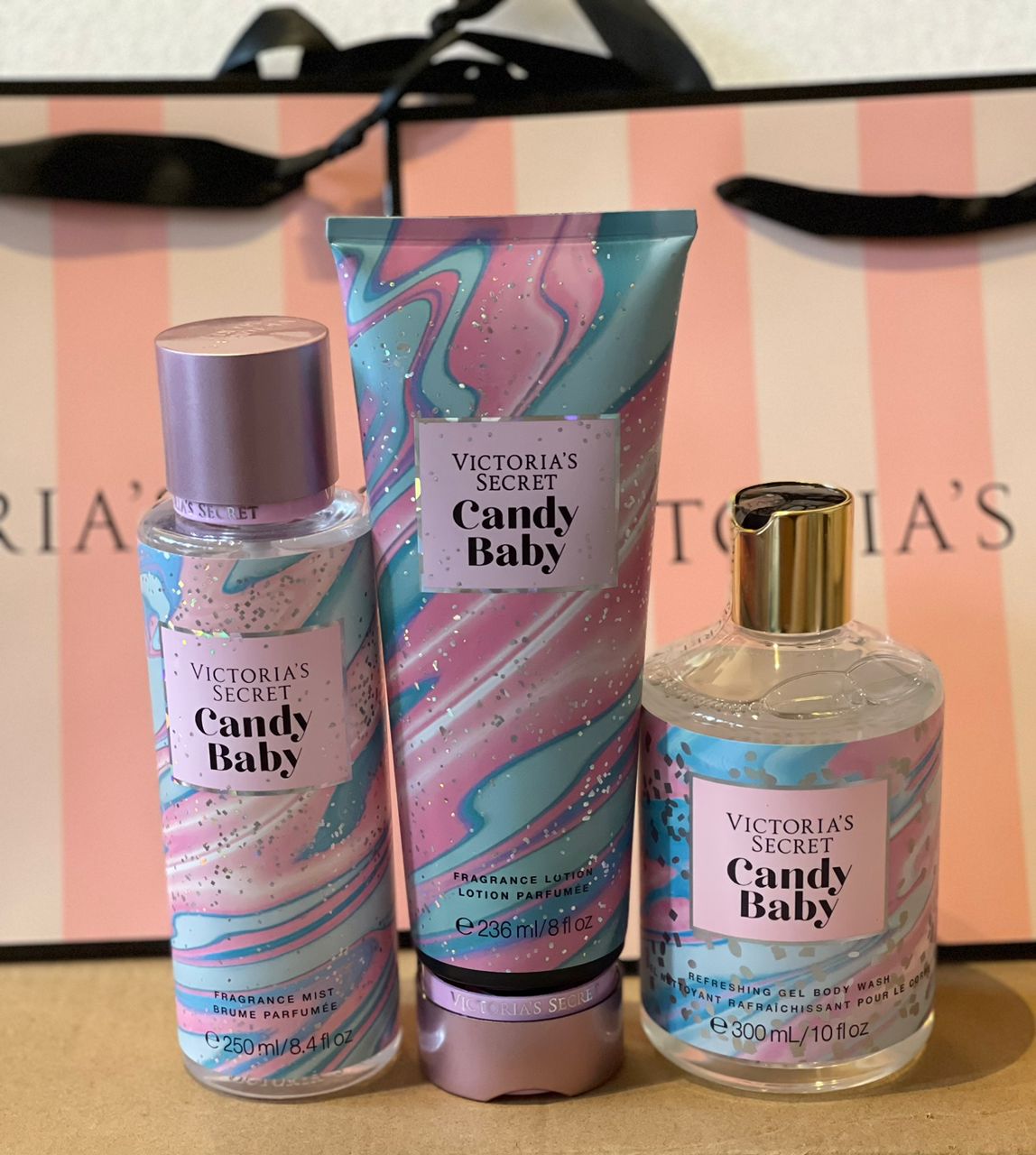 VS CANDY BABY MIST LOTION SHOWER SET