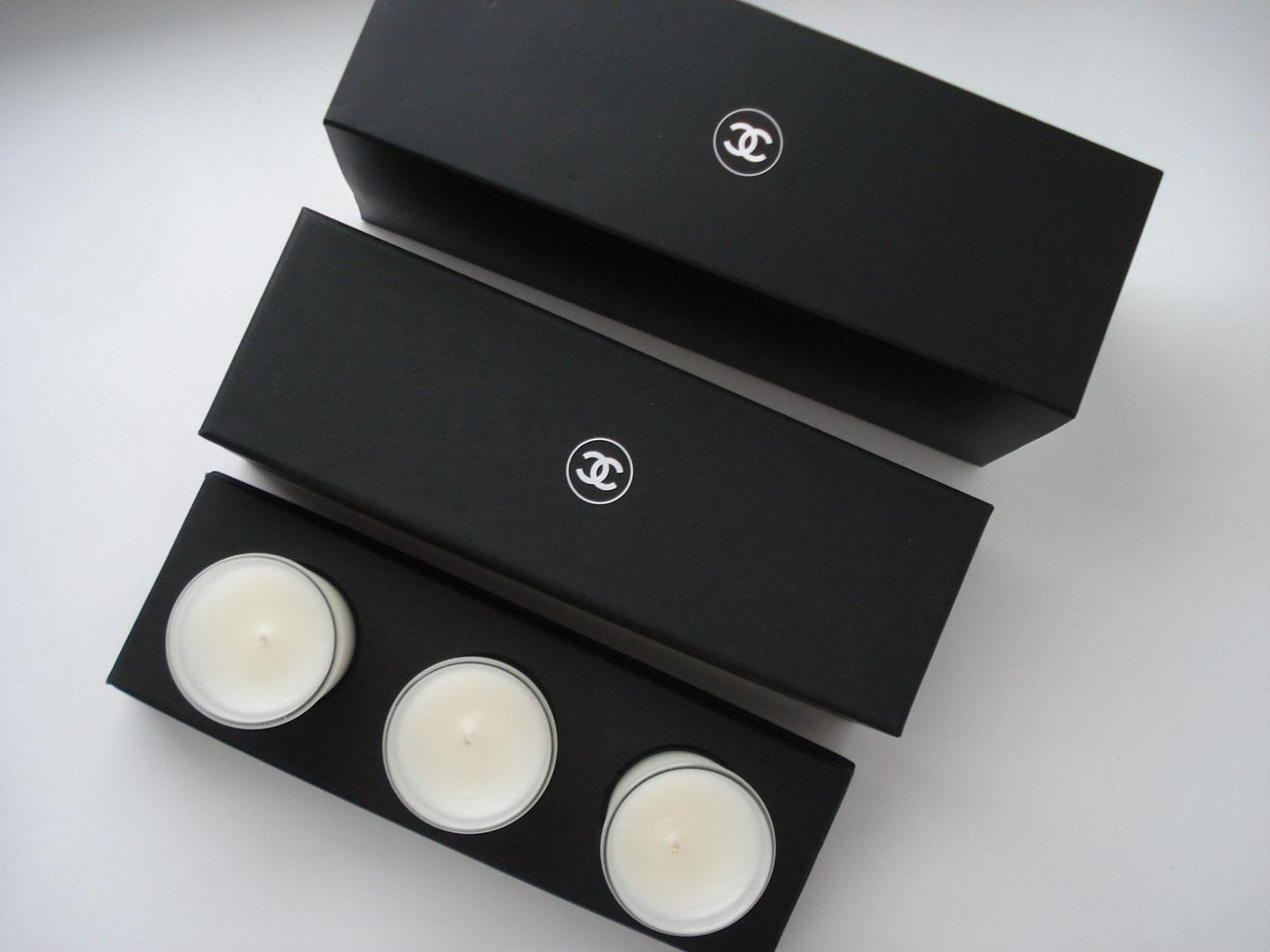 CHANEL CANDLE 3in1 set