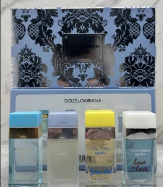 DOLCE AND GABBANA 4 IN 1 GIFT SET 4×30ML