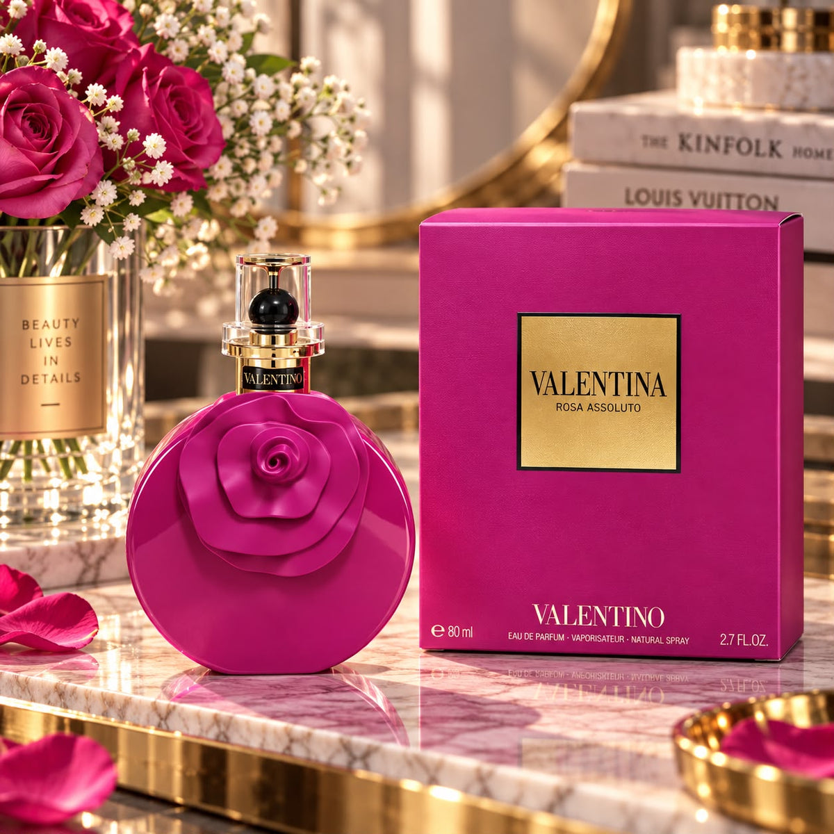 Valentino Rose Red Carved Rose Pure 80ml