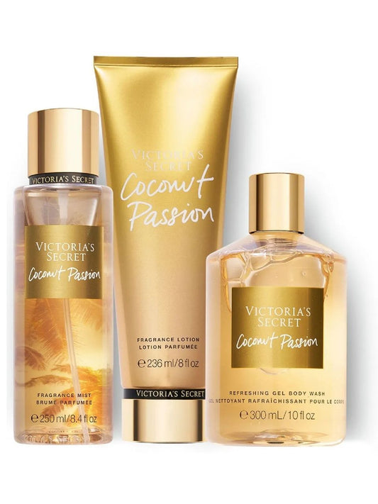VS COCONUT PASSION MIST LOTION BATH WASH SET