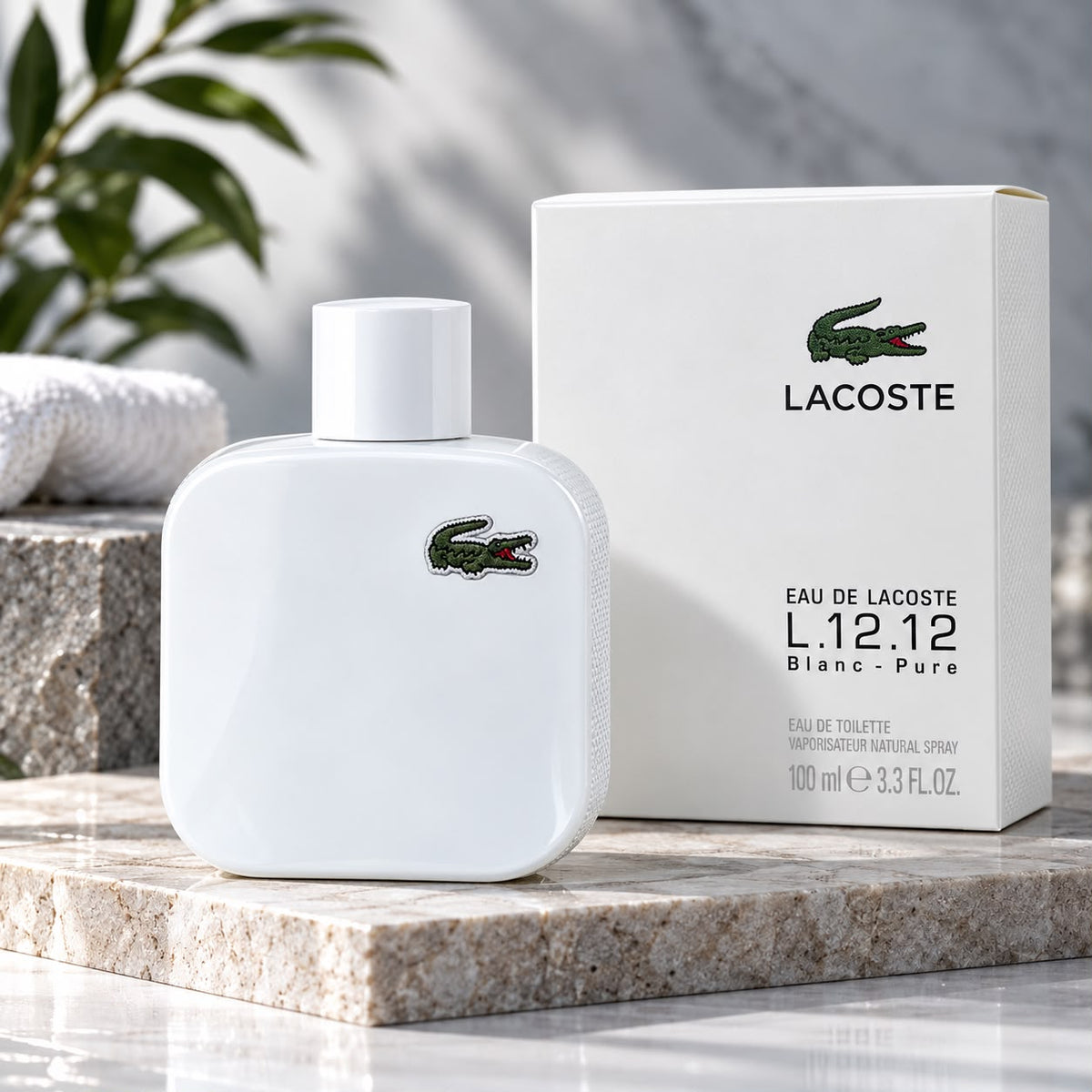 Crocodile White 100ml Lacoste Eau de Lacoste L.12.12.White