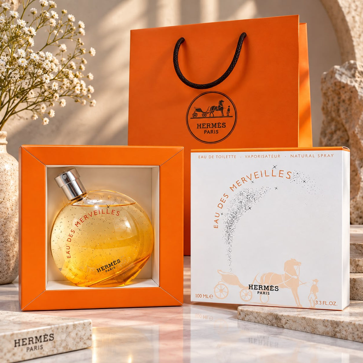 Counter Hermes Hermes Orange Star EDT Ladies Eau de Toilette 100ML