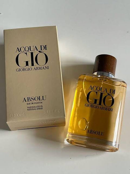 Giorgio Armani Acqua Di Gio 
Absolu Eau De Parfum 100ml