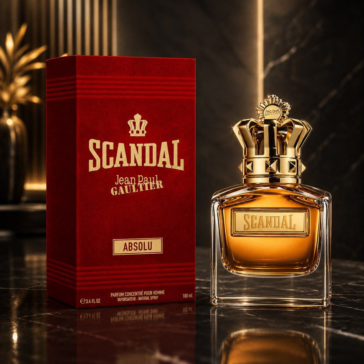 Jean Paul Gaultier Scandal pour Homme Absolu 3.4 oz / 100 ml Parfum