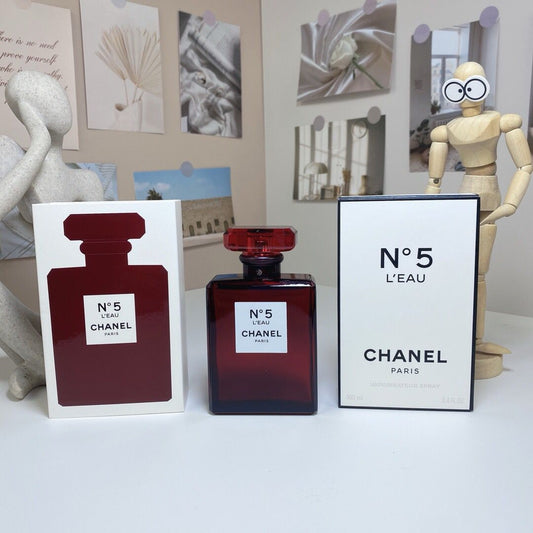 Edition Chanel Light Red No. 5 Water Christmas Limited Edition 100ml L'eau