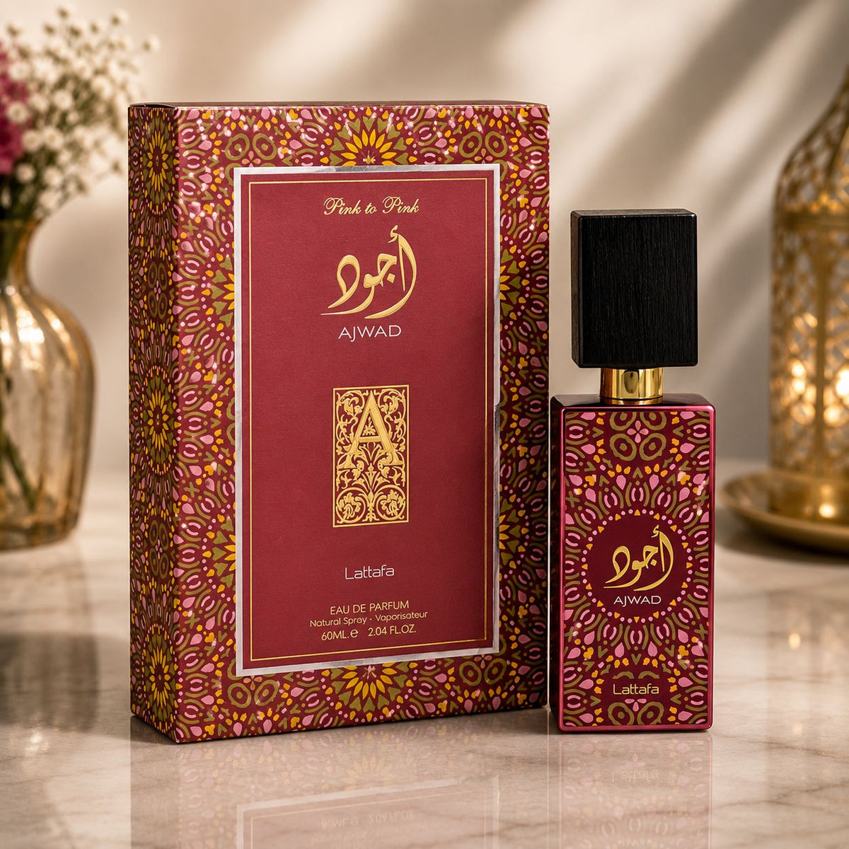Lattafa Ajwad Pink To Pink Eau De Parfum 60ml