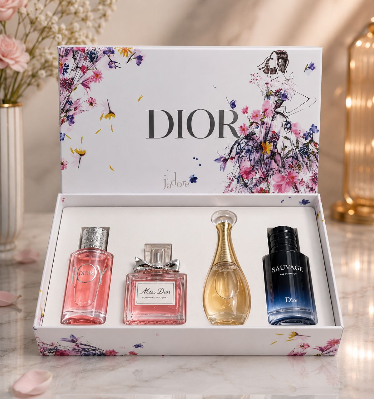 DIOR 4 IN 1 GIFT SET 4 × 30ML