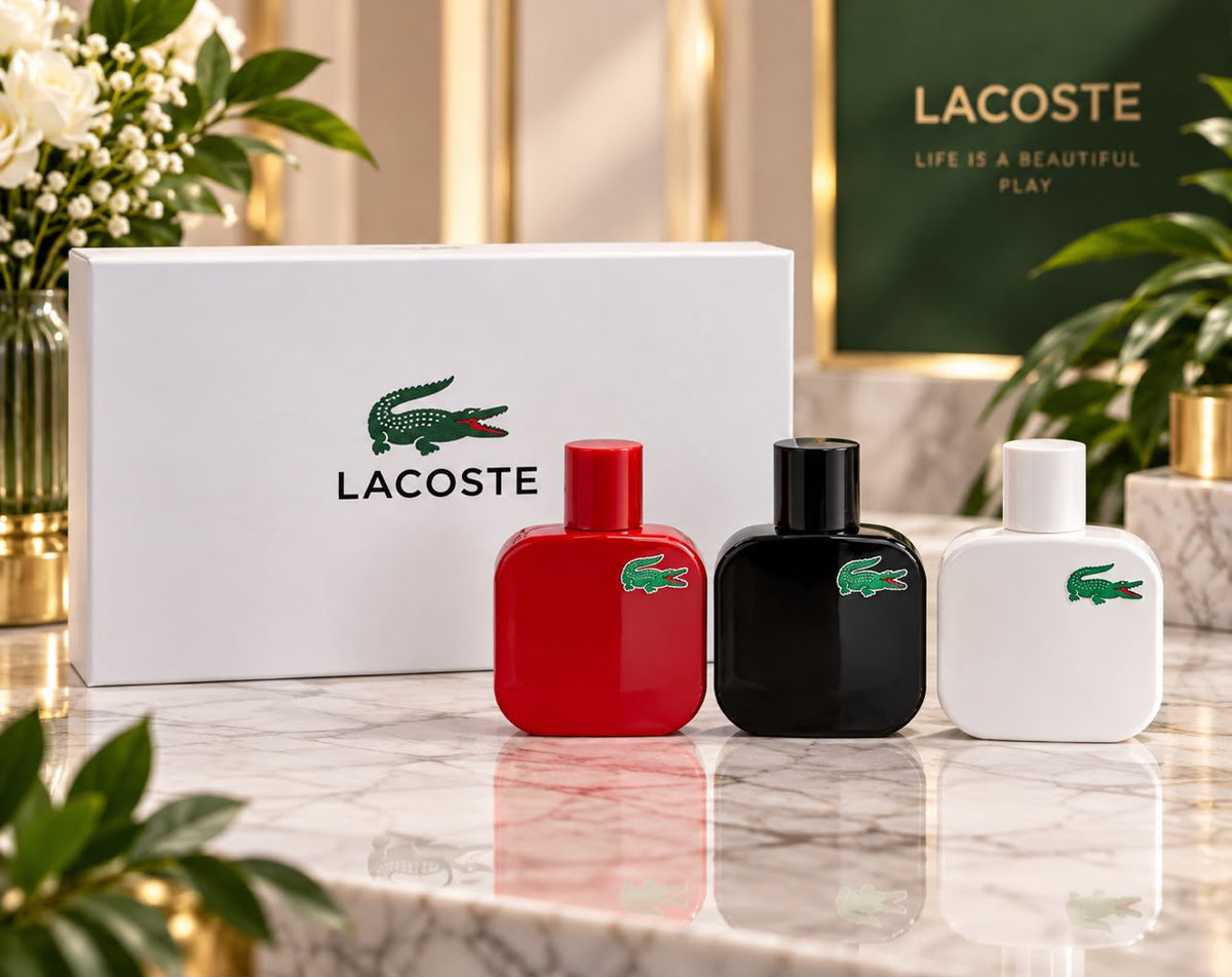 LACOSTE SET 3 IN 1 3×40ML