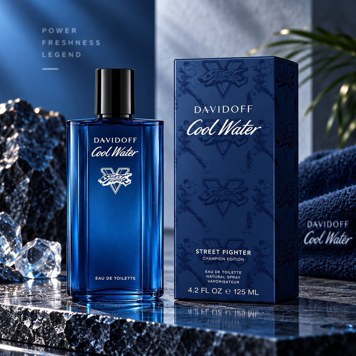 Davidoff Cool Water Street Fighter Champion Edition Men - 125ml edt