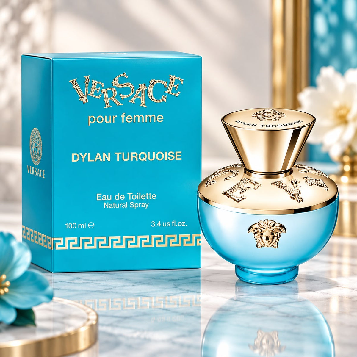 Versace Dylan Turquoise Eau De Toilette 100ml